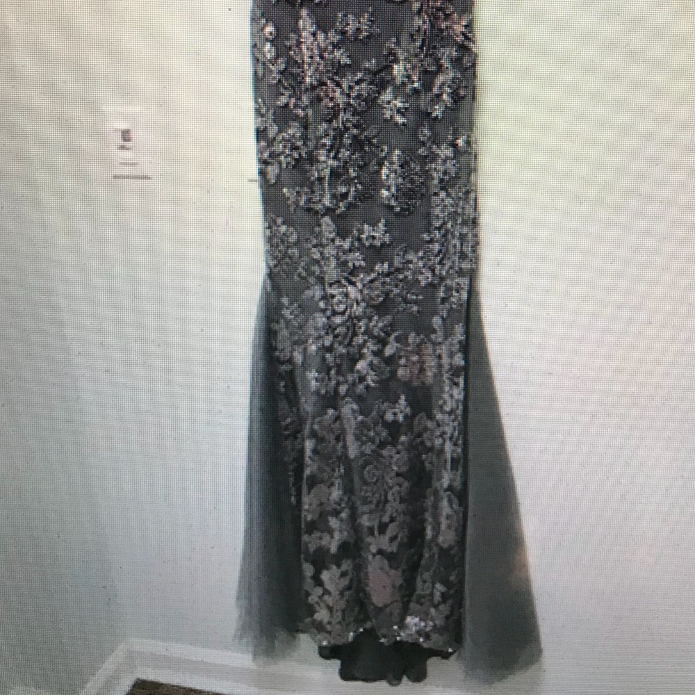 “You Have A Certain Sparkle” long evening dress - Picture 8 of 8